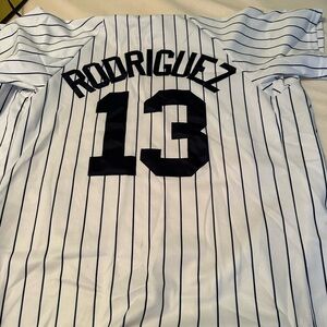 New York Yankees Alex Rodriguez stitched jersey